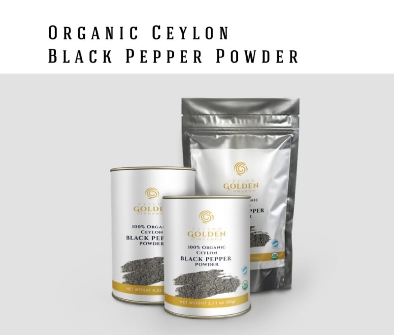 Organic Ceylon Black Pepper Powder